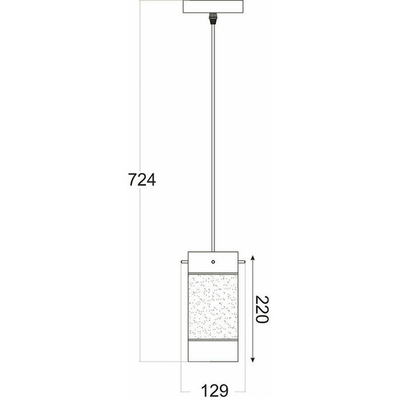 Пендел MANE FW50671 Aca Lighting 1xE14 | Osvetlenieto.bg