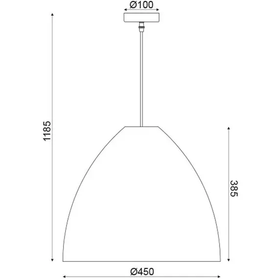 Пендел OIA ML1013012B Aca Lighting 1xE27 | Osvetlenieto.bg