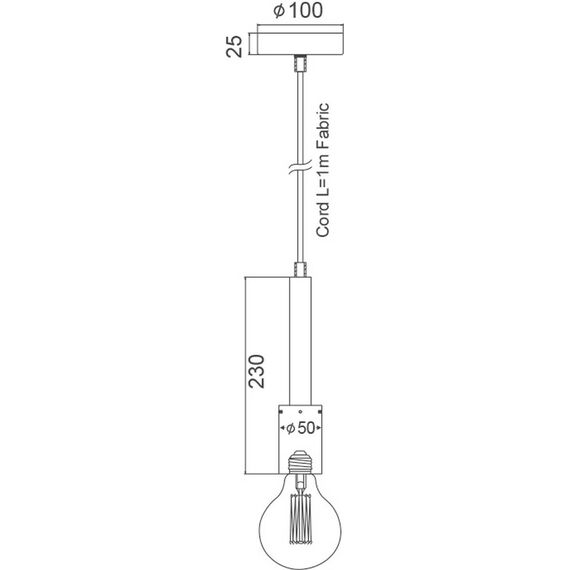 Пендел PRIMO KS2084P51SMN Aca Lighting 1xE27 | Osvetlenieto.bg Пендел PRIMO KS2084P51SMN Aca Lighting 1xE27 | Osvetlenieto.bg