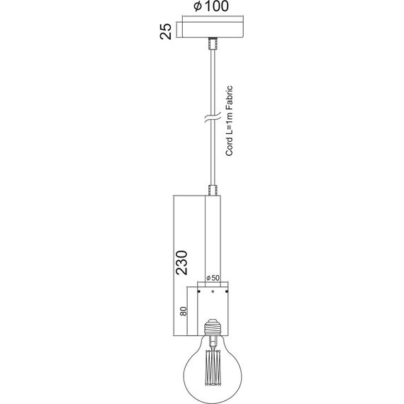 Пендел PRIMO KS2084P51SRT Aca Lighting 1xE27 | Osvetlenieto.bg Пендел PRIMO KS2084P51SRT Aca Lighting 1xE27 | Osvetlenieto.bg
