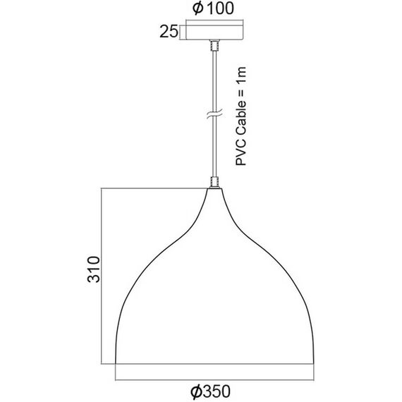 Пендел ROXANNE KS174335WH Aca Lighting 1xE27 | Osvetlenieto.bg Пендел ROXANNE KS174335WH Aca Lighting 1xE27 | Osvetlenieto.bg