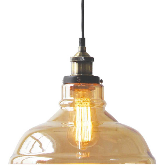 Пендел SMYRNA KS1295PAM1BK Aca Lighting 1xE27 | Osvetlenieto.bg