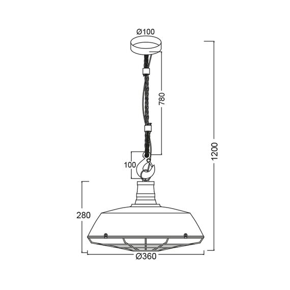 Пендел WHOOPER OD8039BK Aca lighting 1xE27 | Osvetlenieto.bg Пендел WHOOPER OD8039BK Aca lighting 1xE27 | Osvetlenieto.bg