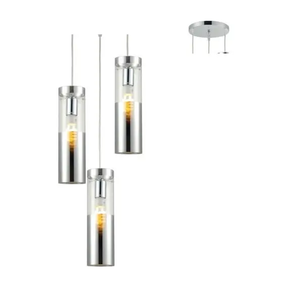 Полилей DEJAVU V371973PCH Aca Lighting 3xE27 | Osvetlenieto.bg