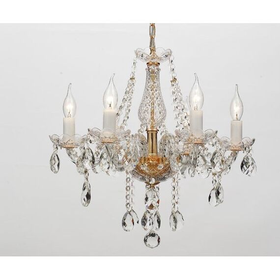 Полилей GLADIOLO BLK80416PCG Aca Lighting 6xE14 | Osvetlenieto.bg