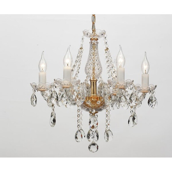 Полилей GLADIOLO BLK80416PCG Aca Lighting 6xE14 | Osvetlenieto.bg