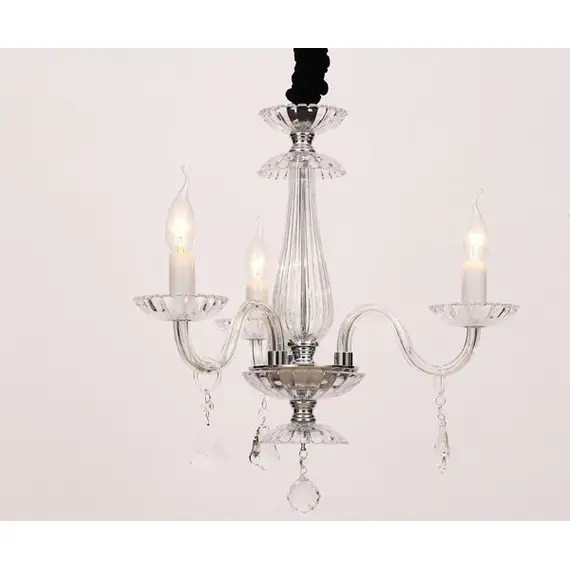 Полилей LOMPELIA BLK80383PCC Aca Lighting 3xE14 | Osvetlenieto.bg