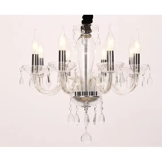 Полилей TULIA BLK82048PCC Aca Lighting 8xE14 | Osvetlenieto.bg