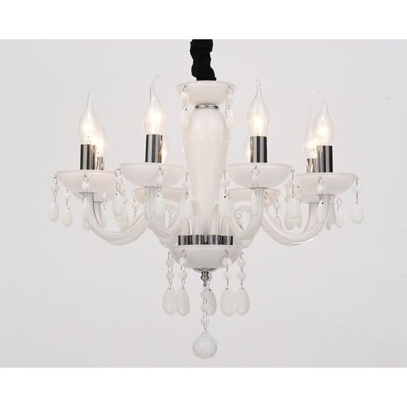 Полилей TULIA BLK82048PWC Aca Lighting 8xE14 | Osvetlenieto.bg