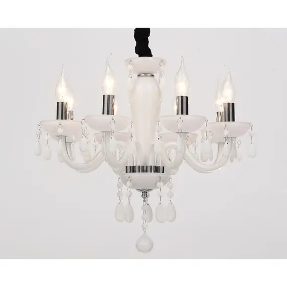 Полилей TULIA BLK82048PWC Aca Lighting 8xE14 | Osvetlenieto.bg