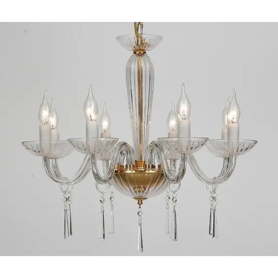 Полилей VIOLET BLK80288PCG Aca Lighting 8xE14 | Osvetlenieto.bg