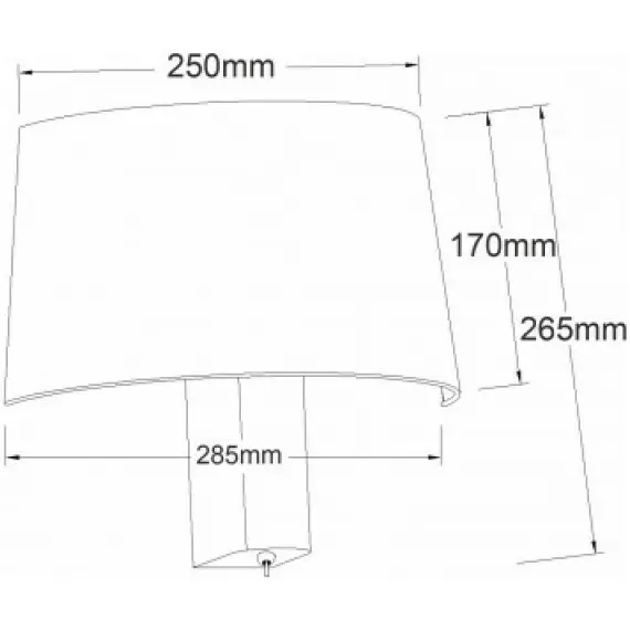 Аплик BOTTICELLI OD5611W Aca Lighting 1xE27 | Osvetlenieto.bg