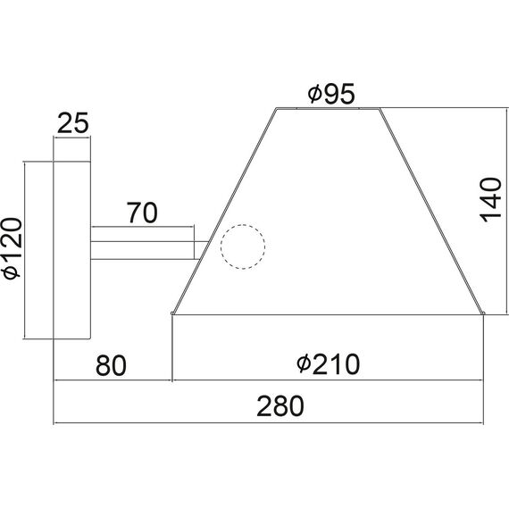 Аплик CORA KS2127B Aca Lighting 1xE27 | Osvetlenieto.bg Аплик CORA KS2127B Aca Lighting 1xE27 | Osvetlenieto.bg