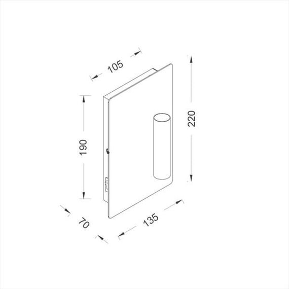 Аплик MARRIOT MXB150021A Aca Lighting 1xE14 | Osvetlenieto.bg