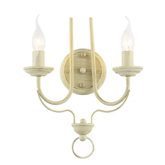 Аплик PALMYRA DLA0432W Aca Lighting 2xE14 | Osvetlenieto.bg