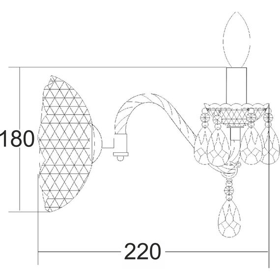Аплик PEGASUS SF63991W Aca Lighting 1xE14 | Osvetlenieto.bg Аплик PEGASUS SF63991W Aca Lighting 1xE14 | Osvetlenieto.bg