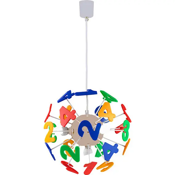 Детски пендел SCHOOL MD70854F Aca Lighting 4xE14 | Osvetlenieto.bg