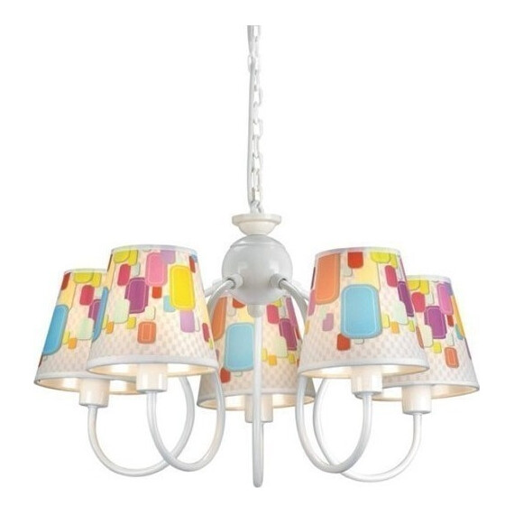 Детски полилей RAINBOW MD130945 Aca Lighting 5xE14 | Osvetlenieto.bg