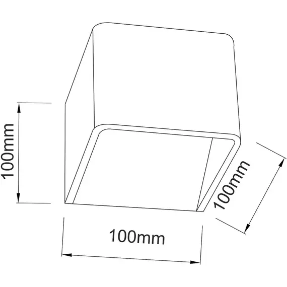 LED Аплик NEPHELE L35037 Aca Lighting 3W 3000K | Osvetlenieto.bg