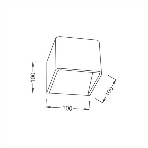 LED Аплик NEPHELE L350374 Aca Lighting 3W 4000K | Osvetlenieto.bg