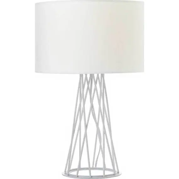 Настолна лампа ACACIA V35135TWH Aca Lighting 1xE27 | Osvetlenieto.bg