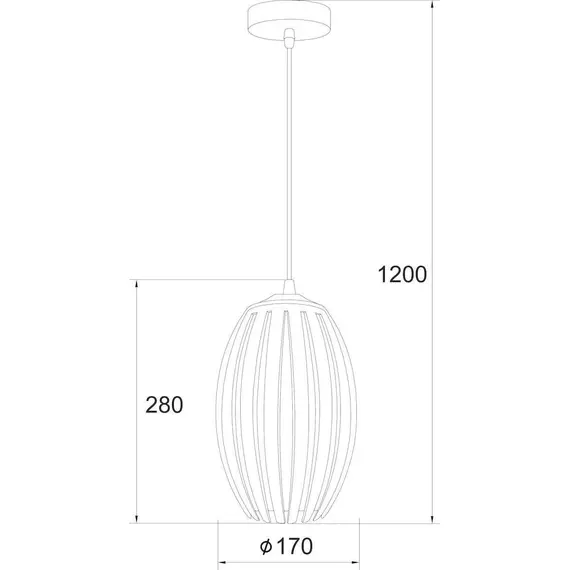 Пендел HOMO SF810 Aca Lighting 1xE27 | Osvetlenieto.bg