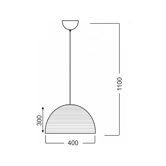 Пендел ZINC V28507IP40 Aca Lighting 1xE27 | Osvetlenieto.bg