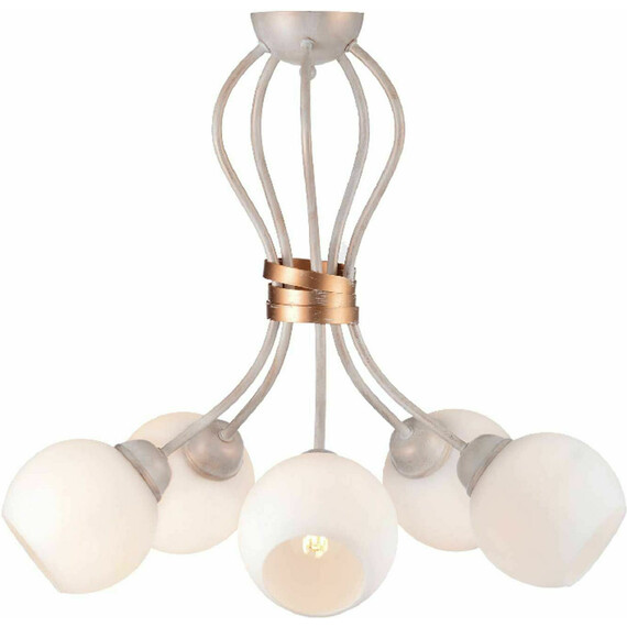 Плафон FOYER DL11695C Aca Lighting 5xE27 | Osvetlenieto.bg