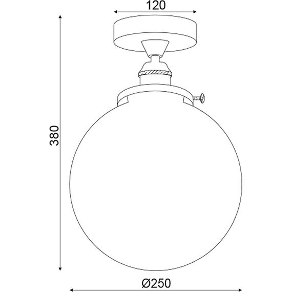 Плафон TARO OD90151CB Aca LIghting 1xE27 | Osvetlenieto.bg Плафон TARO OD90151CB Aca LIghting 1xE27 | Osvetlenieto.bg