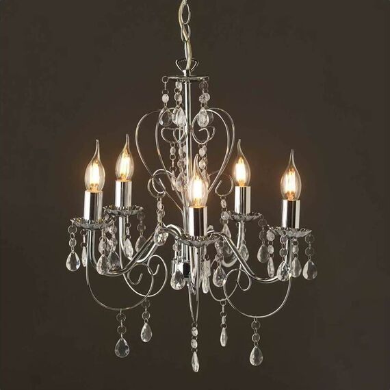 Полилей DUMAS SF63185 Aca Lighting 5xE14 | Osvetlenieto.bg