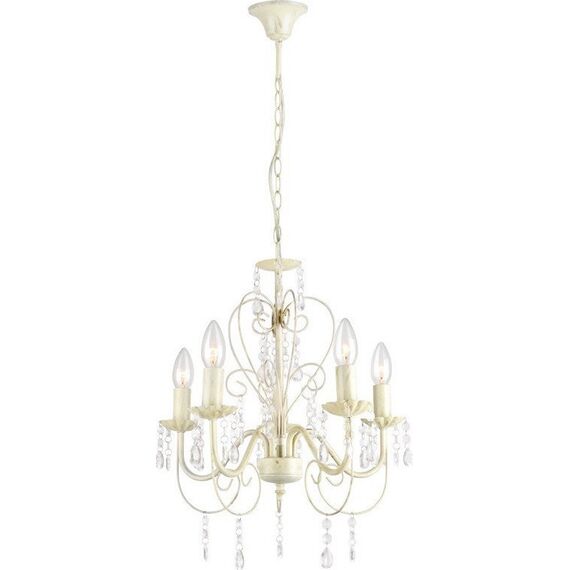 Полилей DUMAS SF63185PWG Aca Lighting 5xE14 | Osvetlenieto.bg