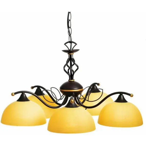 Полилей ELECTRA AD89065B Aca Lighting 5xE27 | Osvetlenieto.bg