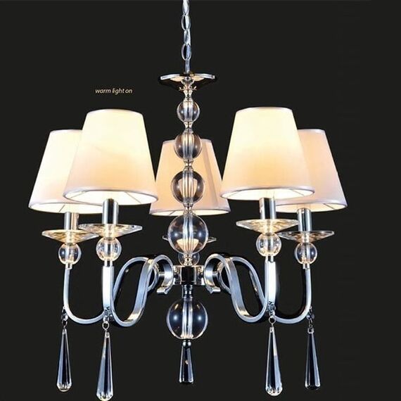 Полилей EVITA AD90045D Aca Lighting 5xE14 | Osvetlenieto.bg