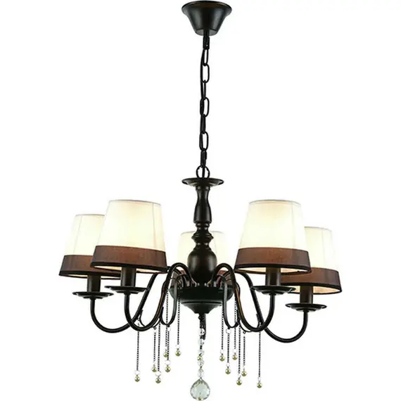 Полилей MULAN EG167285PBW Aca Lighting 5xE14 | Osvetlenieto.bg