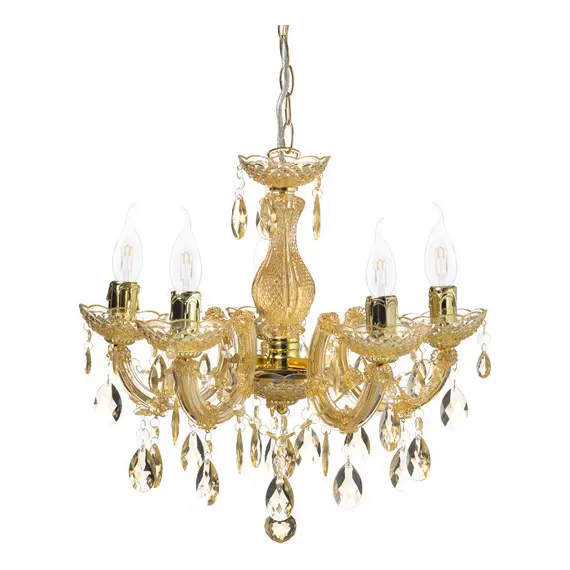 Полилей NEFERTITI SF3505PAM Aca Lighting 5xE14 | Osvetlenieto.bg