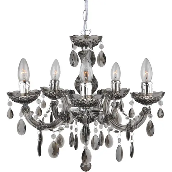 Полилей NEFERTITI SF3505PSM Aca Lighting 5xE14 | Osvetlenieto.bg