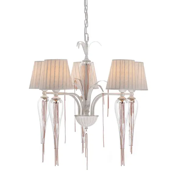 Полилей PALERMO EG170305PWRG Aca Lighting 5xE14 | Osvetlenieto.bg