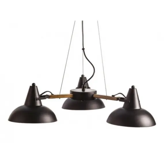 Полилей SOLON KS2025P3BK Aca Lighting 3xE27 | Osvetlenieto.bg