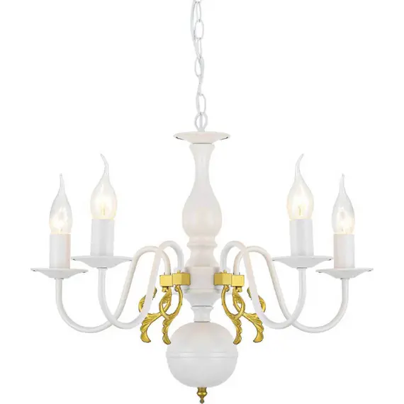 Полилей VELVET DLA12005P Aca Lighting 5xE14 | Osvetlenieto.bg