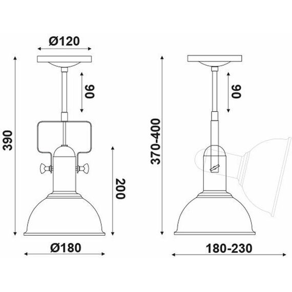 Спот RIVIERA EG167071CB Aca Lighting 1xE27 | Osvetlenieto.bg