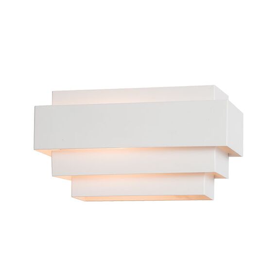 Аплик ZAMBELIS 16158 SCONCE 1L  ALUMINIUM WHITE 1xE27 | Osvetlenieto.bg