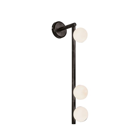 Аплик ZAMBELIS 18134-B SCONCE BLACK 3L 3xG9 | Osvetlenieto.bg