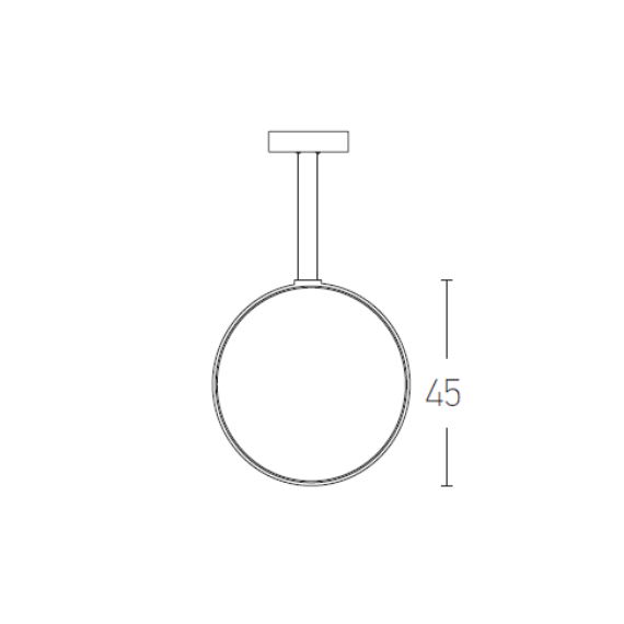 LED Полилей ZAMBELIS 1612 PENDANT 24W 3000K | Osvetlenieto.bg