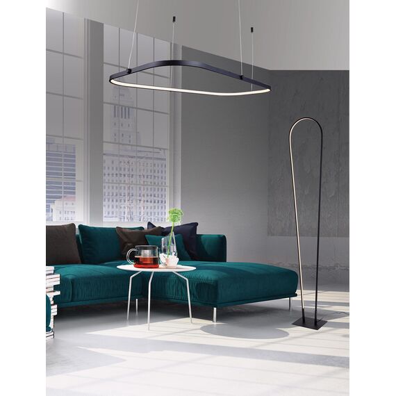 LED Полилей ZAMBELIS 17003 PENDANT MATT BLACK 42W 3000K | Osvetlenieto.bg LED Полилей ZAMBELIS 17003 PENDANT MATT BLACK 42W 3000K | Osvetlenieto.bg