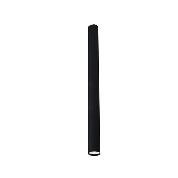 Луна за открит монтаж ZAMBELIS 1566-B SPOT 1L STEEL BLACK 1xGU10 | Osvetlenieto.bg