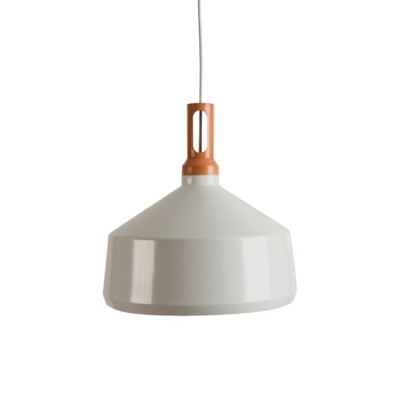 Пендел ZAMBELIS 1511-W PENDANT 1L ALUMINIUM WHITE 1xE27 | Osvetlenieto.bg