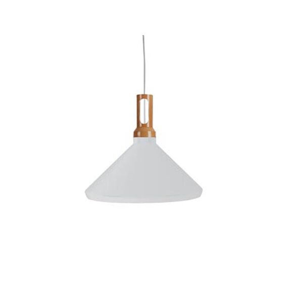 Пендел ZAMBELIS 1512-W PENDANT 1L ALUMINIUM WHITE 1xE27 | Osvetlenieto.bg