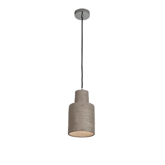 Пендел ZAMBELIS 1582 PENDANT 1L CONCRETE 1xE27 | Osvetlenieto.bg