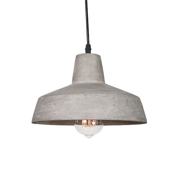 Пендел ZAMBELIS 1655 PENDANT 1L CONCRETE 1xE27 | Osvetlenieto.bg