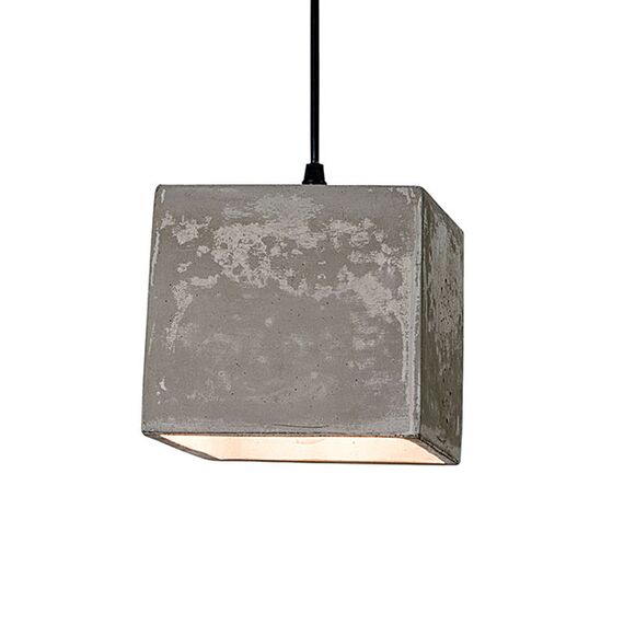 Пендел ZAMBELIS 1658 PENDANT 1L CONCRETE 1xE27 | Osvetlenieto.bg